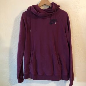 Nike funnel neck hoodie